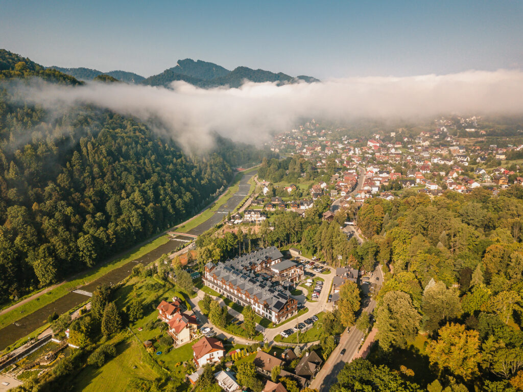 zdjęcia z drona Szczawnica