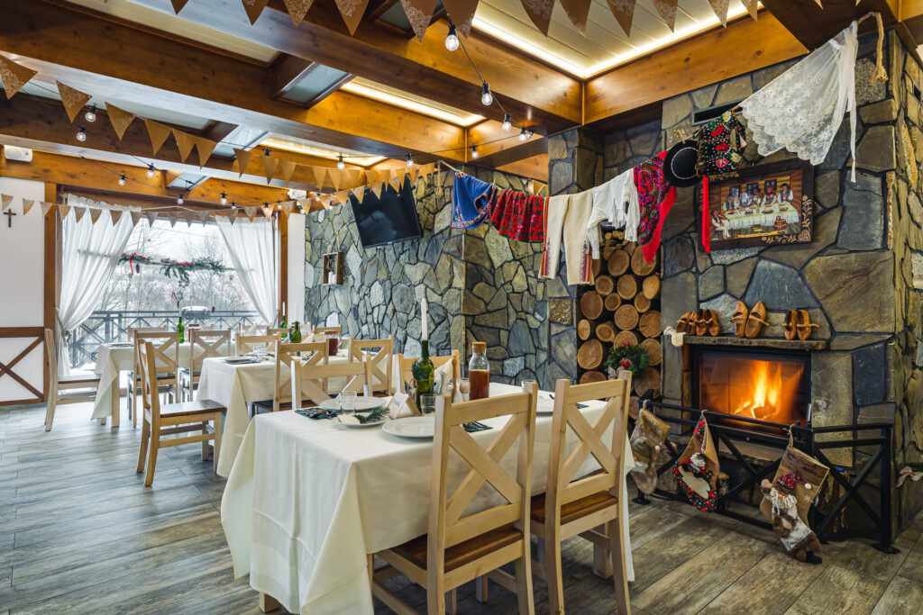 Zdjęcia restauracji w górach, fotografia kulinarna