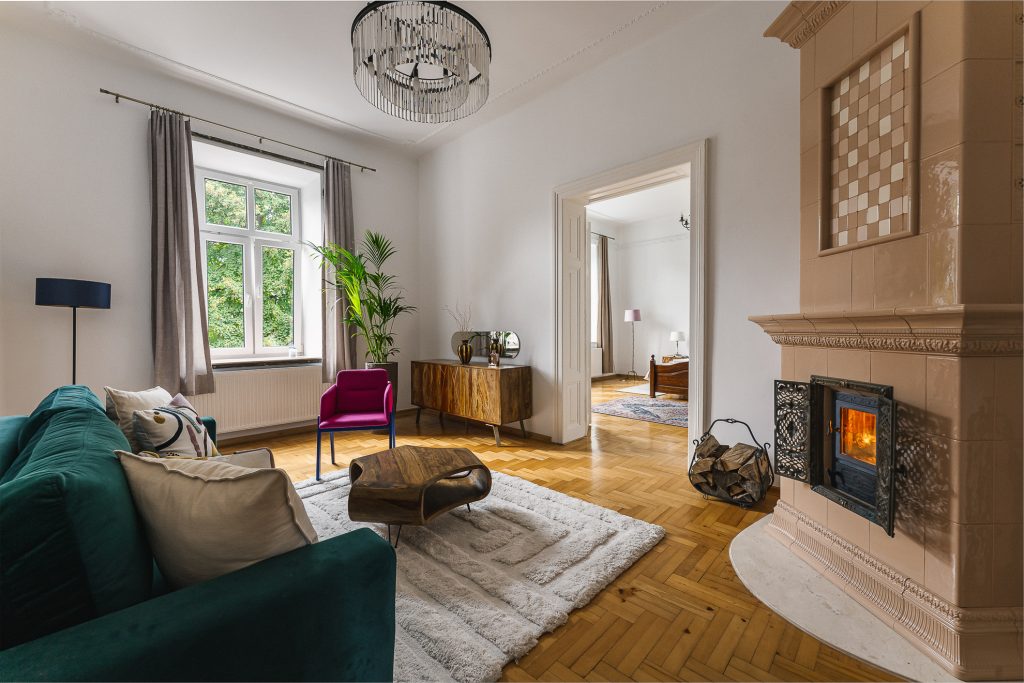 Apartament Piecowy Zakątek w Przemyślu - zdjęcia wnętrz