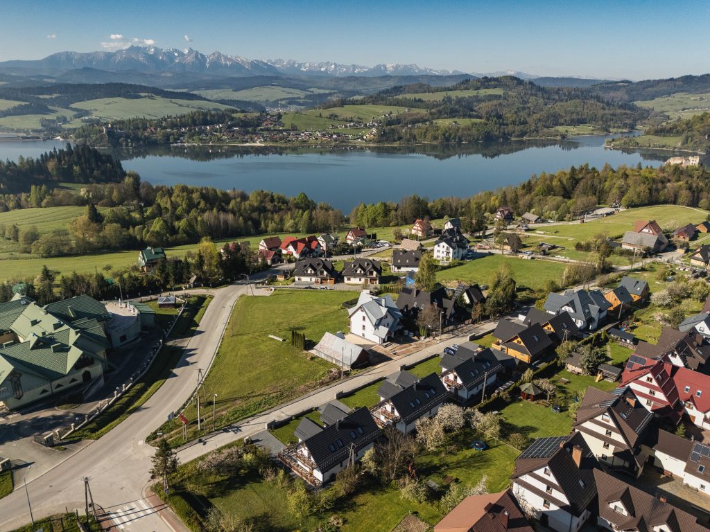 Velo Czorsztyn View Chalets - fotografowanie z drona